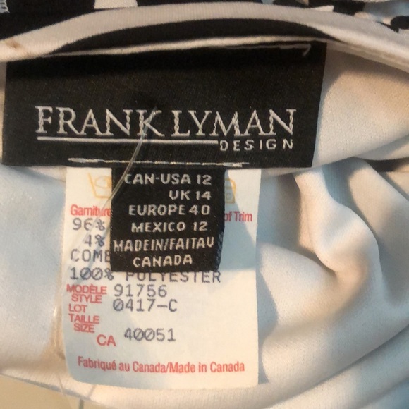 FRANK LYMAN DESIGN - NWT Midi Dress (12) - Picture 6 of 7